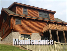  Hallsboro, North Carolina Log Home Maintenance